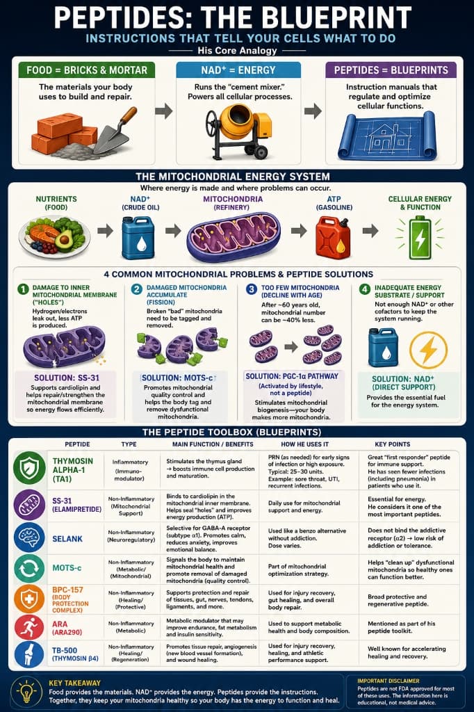 The Complete Mitochondrial ReGenesis Stack